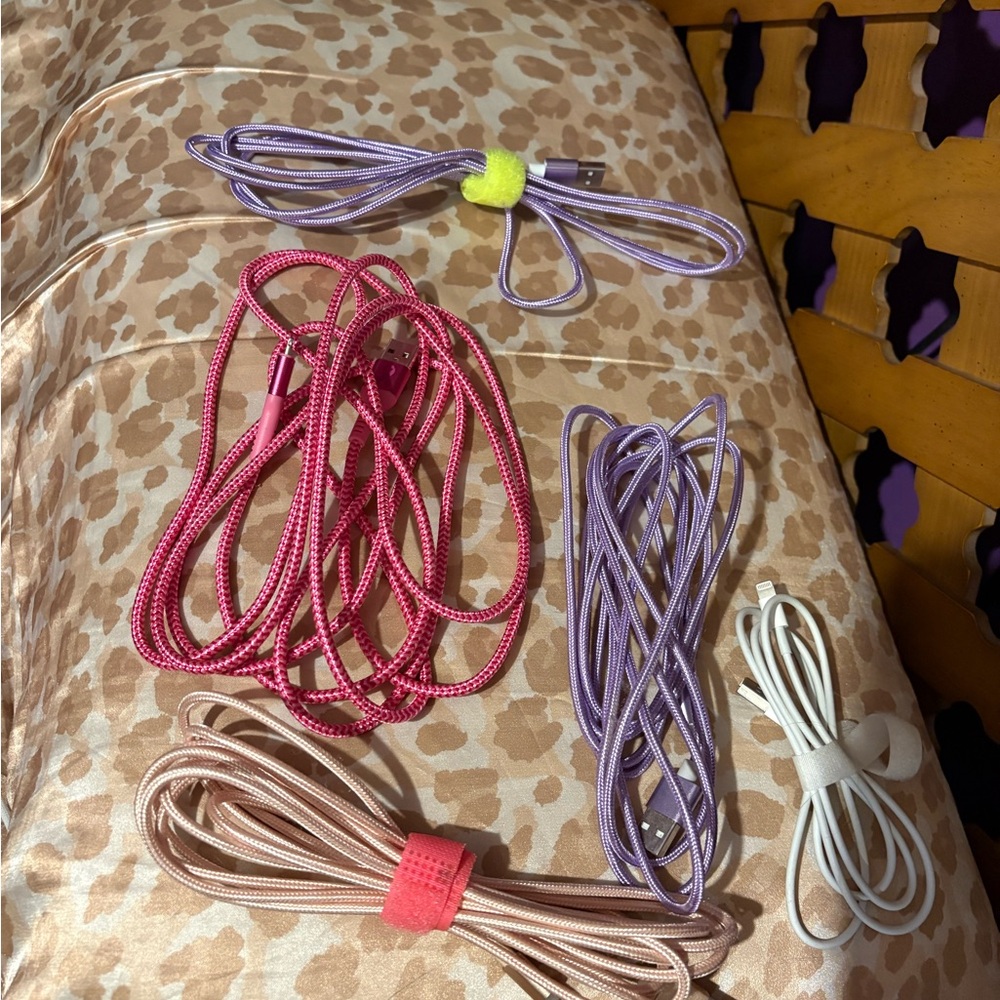 Colorful Charging Cables Set